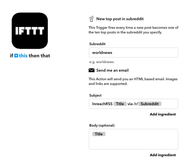 ifttt garmin